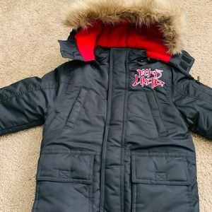 Ecko Unltd Boys Parka with Faux Fur